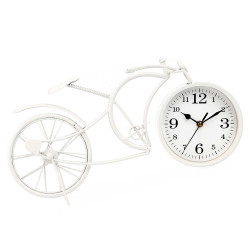 RELOGIO FERRO BICICLETA PRETO 22,5CM