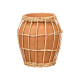 WICKER CLAY INDALO VASE 21X24CM