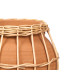 WICKER CLAY INDALO VASE 21X24CM