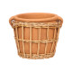 WICKER CLAY INDALO VASE 26X16CM