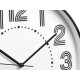 RELOJ REDONDO 30 CM NUMEROS RAYAS SURT 2 
