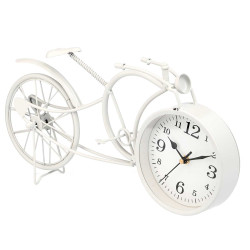 RELOGIO FERRO BICICLETA PRETO 22,5CM