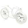 HORLOGE FORGE VÉLO BLANC 19,5CM