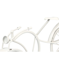 RELOGIO FERRO BICICLETA PRETO 22,5CM