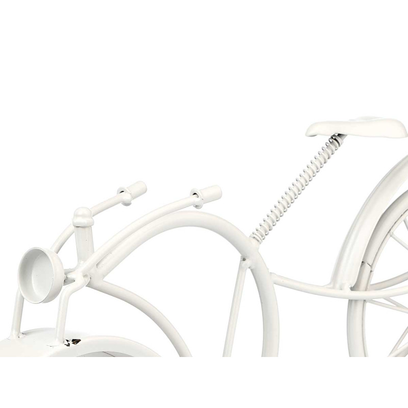 FORGE CLOCK BICYCLE WHITE 19,5 CM