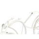 FORGE CLOCK BICYCLE WHITE 19,5 CM