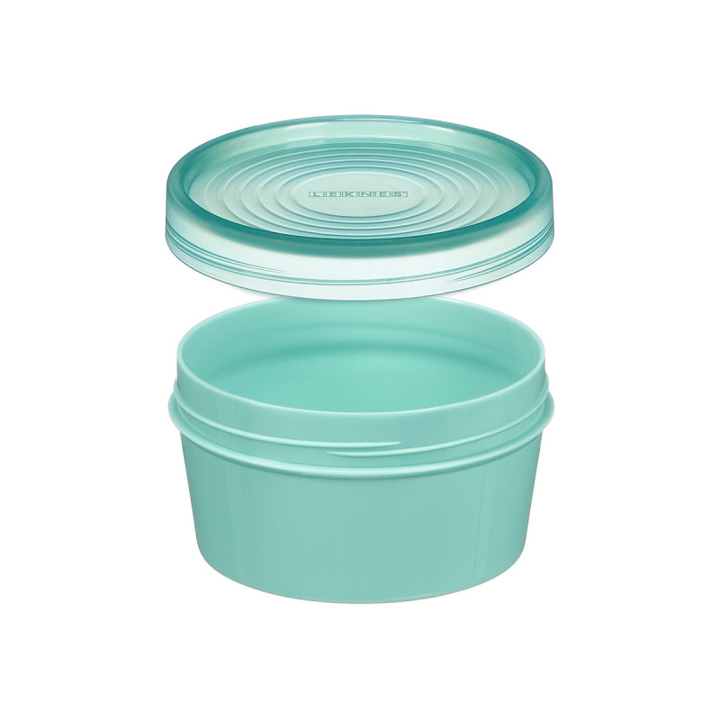 BARATTOLO PLASTICO ROTONDO ASSORT 3 COL COPERCHIO