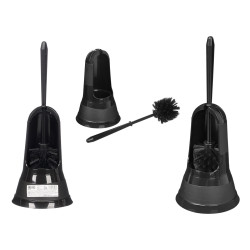 PORTASCOPINO PLASTICA ROTONDO NERO