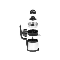 PRESSE-AGRUMES POIGNÉE ACIER NOIR 120W