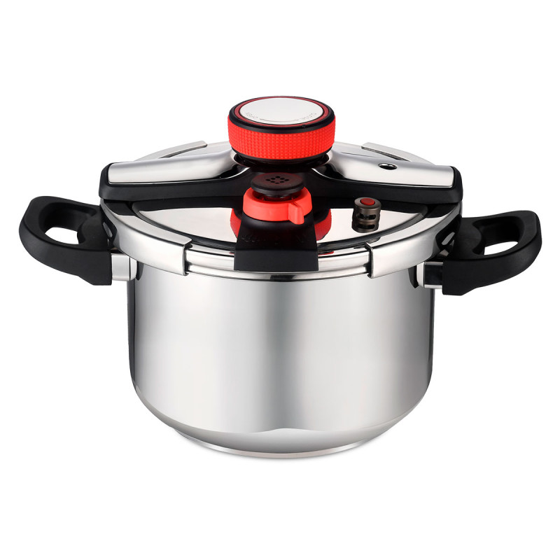 PANELA DE PRESSÃO 4L COM RODA DE SILICONE