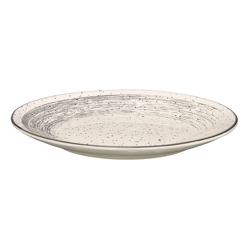 ASSIETTE À DESSERT PATINÉE GRIS 19,5CM