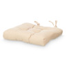 SET 2 CHAIR PILLOWS BEIGE 40X40CM 