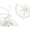 RELOJ FORJA BICICLETA BLANCO 22,5CM ANCHO