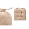 SET 2 COJINES SILLA MARRON 40X40CM