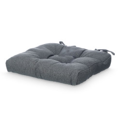 SET 2 COJINES SILLA GRIS OSCURO 40X40CM