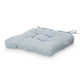 SET 2 COUSSINS DE CHAISE BLEU 40X40CM