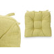 SET 2 COUSSINS DE CHAISE VERT 40X40CM