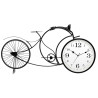 FORGE CLOCK BICYCLE BLACK LARGE