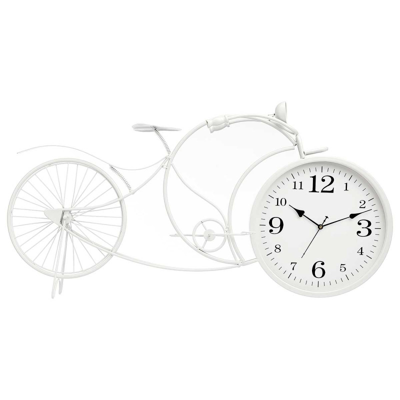 FORGE CLOCK BICYCLE WHITE LARGE