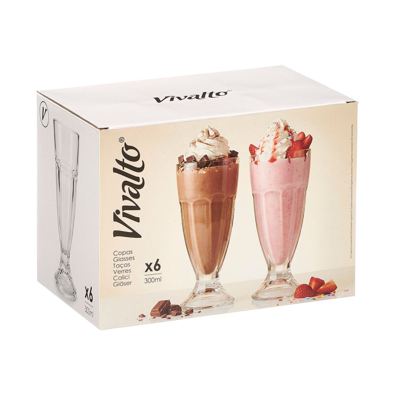 MILKSHAKE GLASS 300ML