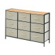 9 DRAWER CABINET GRAY