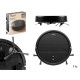 BLACK ROBOT VACUUM CLEANER 