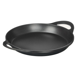 PAELLERA INDUCCION ALUMINIO 30 CM NEGRA ASAS