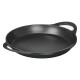 PADELLA PAELLA ALLUMINIO NERO INDUZIONE 30 CM MANI