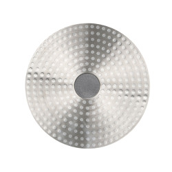 PAELLEIRA ALUMINIO 30 CM PRETA ASAS