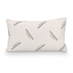 ALMOHADA COPOS VISCOELASTICA CARBONO 40X70CM