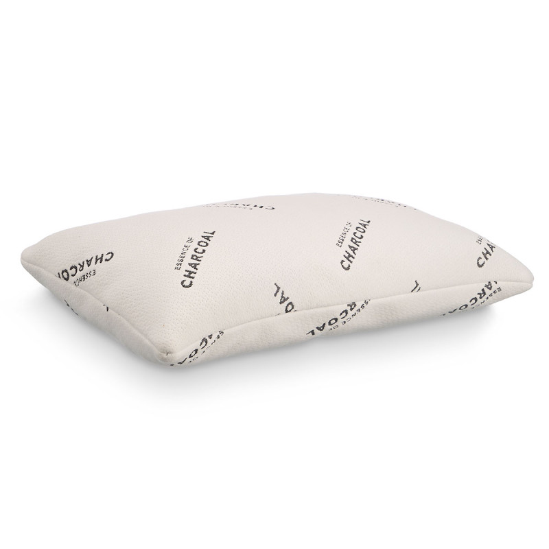 ALMOHADA COPOS VISCOELASTICA CARBONO 40X70CM