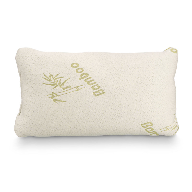 OREILLER FLOCONS VISCOÉLASTIQUE BAMBOU 40X70CM