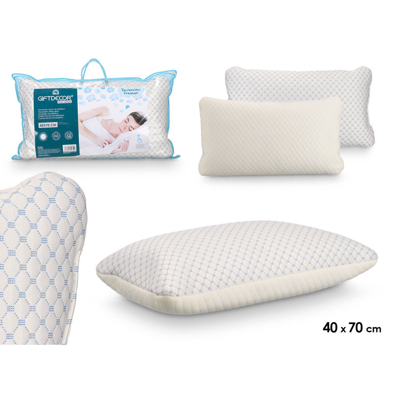 ALMOHADA COPOS VISCOELASTICA REFRESCANTE 40X70CM
