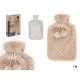 BOUILLOTTE À EAU 1.8L BEIGE HOUSSE À POILS