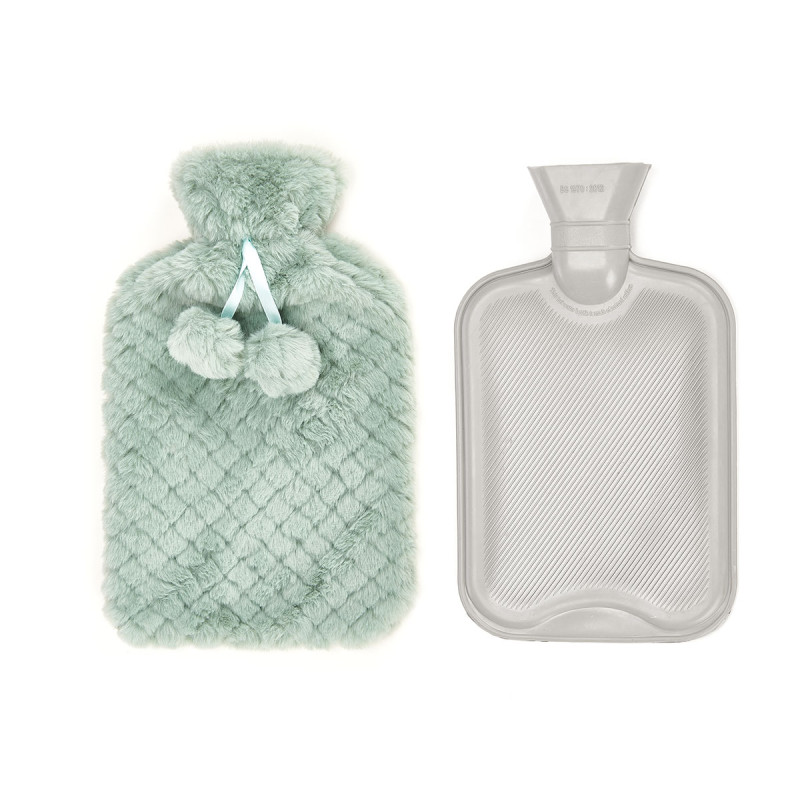 BOLSA AGUA 1.8L FUNDA PELO VERDE
