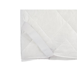 CUBRE COLCHON TNT CON GOMA BLANCO 90CM