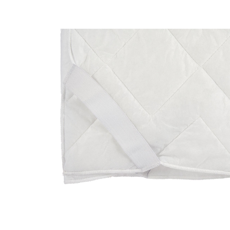 COPRIMATERASSO TNT CON GOMMA BIANCO 90CM