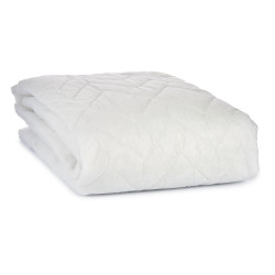 COPRIMATERASSO TNT CON GOMMA BIANCO 135CM