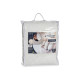 RECOUVRE MATELAS TNT AVEC ELASTIQUE BLANC 135CM