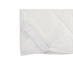 COPRIMATERASSO TNT CON GOMMA BIANCO 135CM