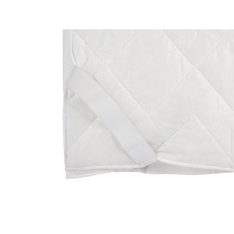 RECOUVRE MATELAS TNT AVEC ELASTIQUE BLANC 135CM
