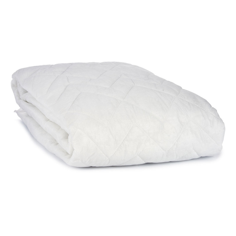 COPRIMATERASSO TNT CON GOMMA BIANCO 150CM