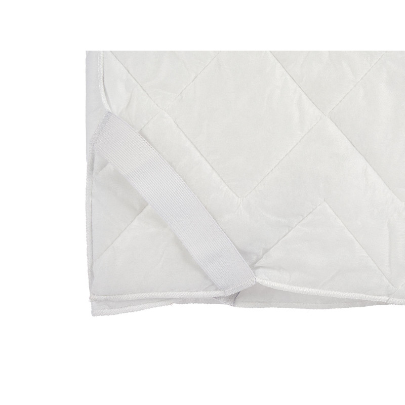 RECOUVRE MATELAS TNT AVEC ELASTIQUE BLANC 150CM
