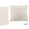 COUSSIN REMPLI 38X38CM IVOIRE