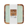 CENTRE DE TABLE CARRE 25X25 FEUILLES 