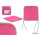 COUSSIN CHAISE 38X38CM ROSE
