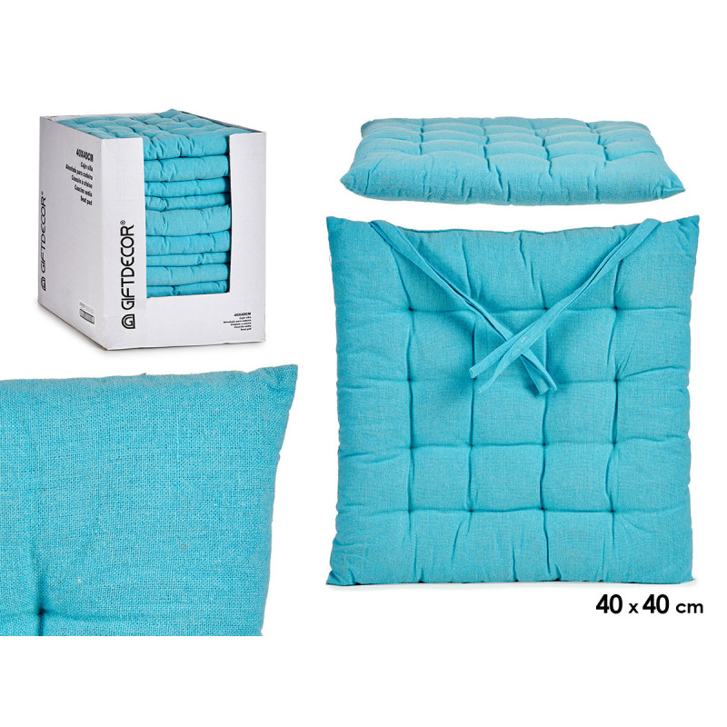 CUSCINO LISCIO BLU