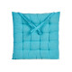 COUSSIN DE CHAISE UNI BLEU