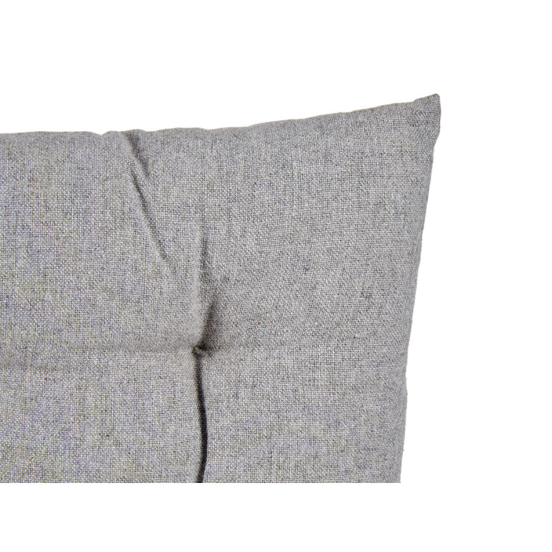 COUSSIN LISSE GRIS