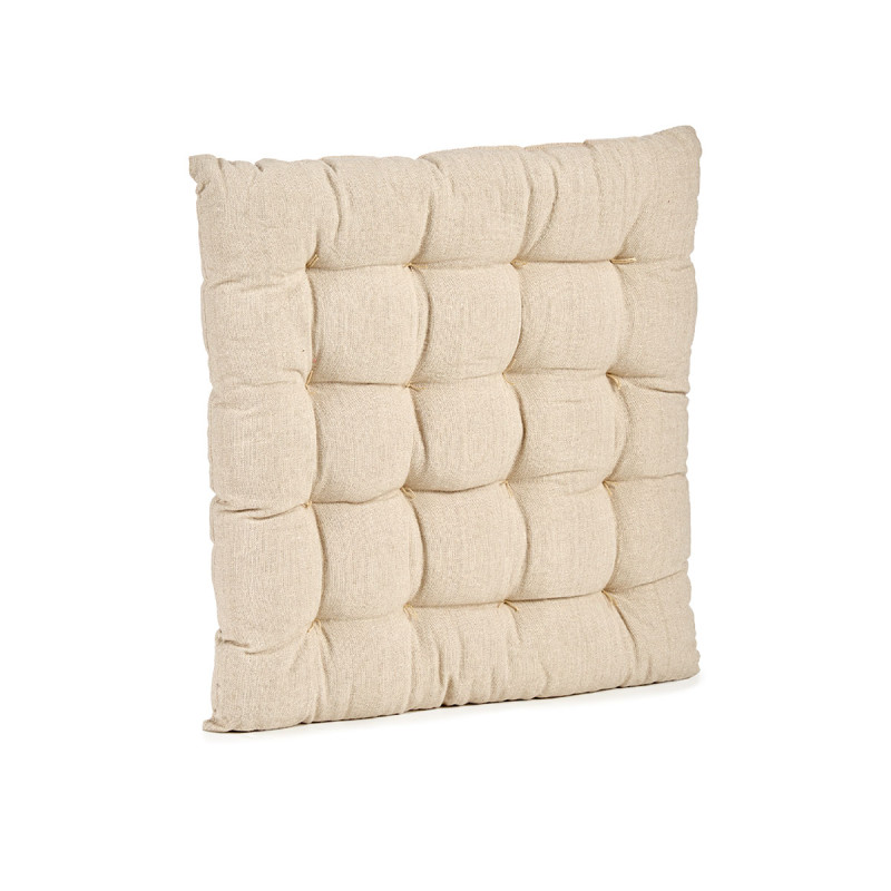CREME PLAIN CUSHION 